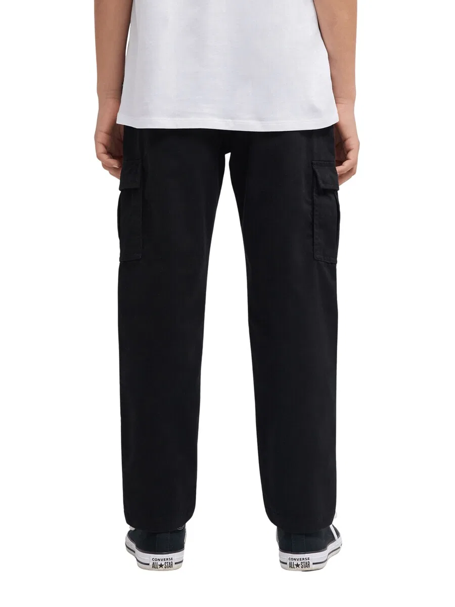 Брюки BILLABONG свободного кроя 'Larry' черного цвета — фото 3