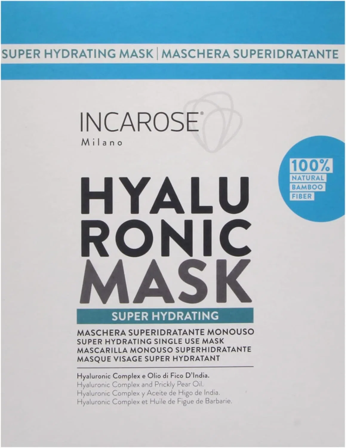 Гиалуроновая маска для лица Super Moisturising, INCAROSE, 17 мл