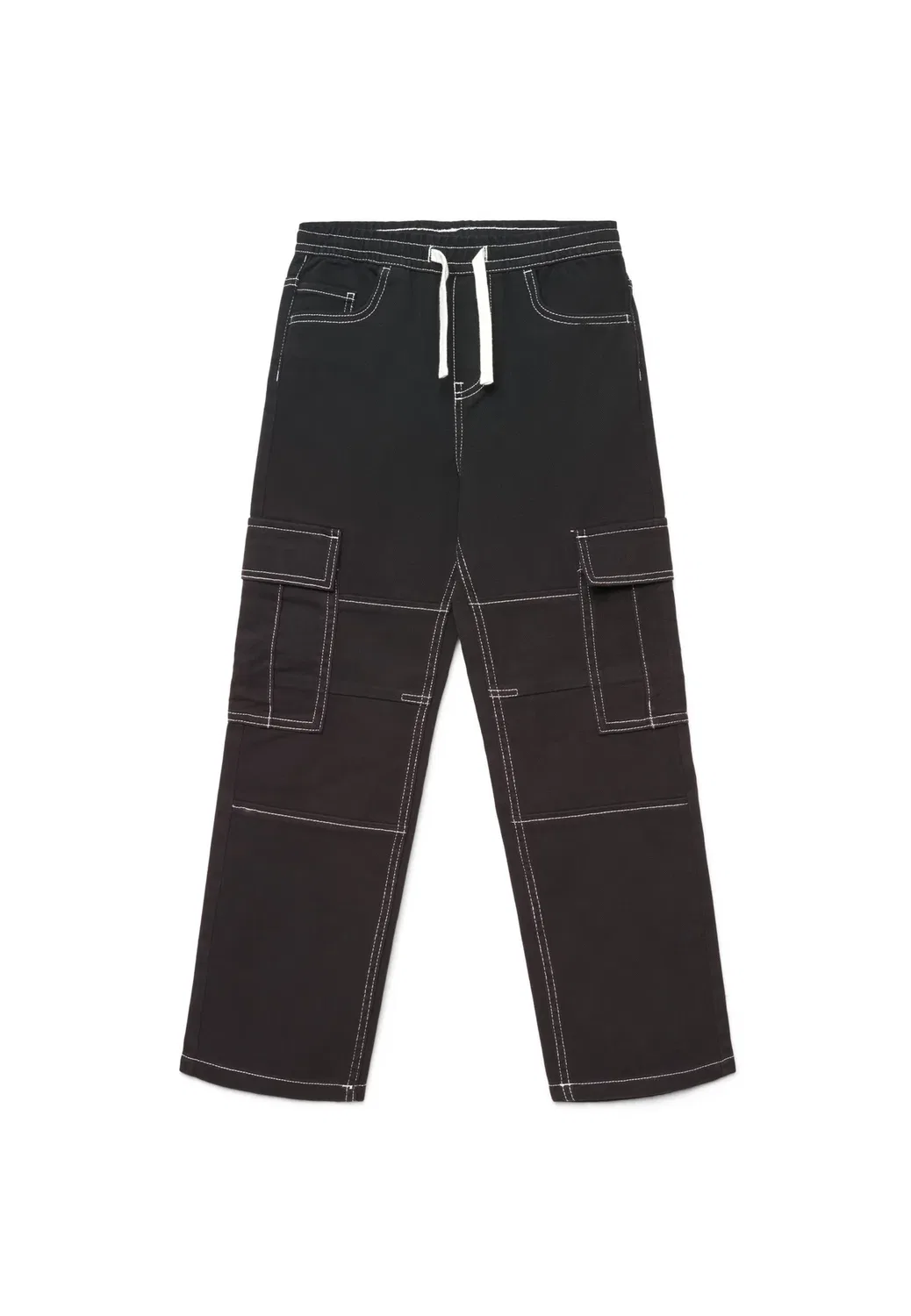 Pantalone Lungo Tinta Unita - брюки-карго Terranova, Nero