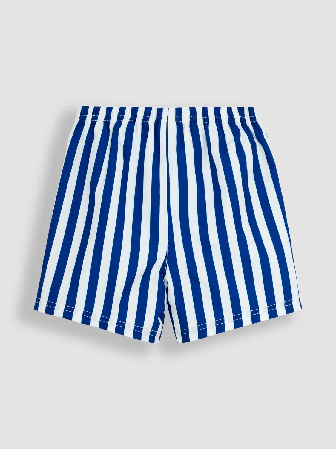 Плавки с полосками, модель Blue Stripe Swim Shorts Jojo Maman Bébé, полоска — фото 2