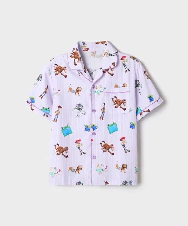 Пижама с коротким рукавом, Toy Story, Spao Kids, фиолетовый — фото 3