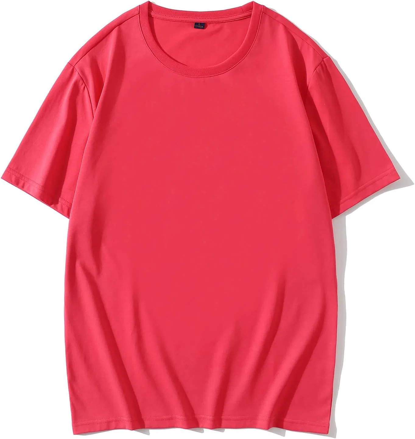 Мужская футболка с круглым вырезом Cotton, Watermelon Red — фото 2
