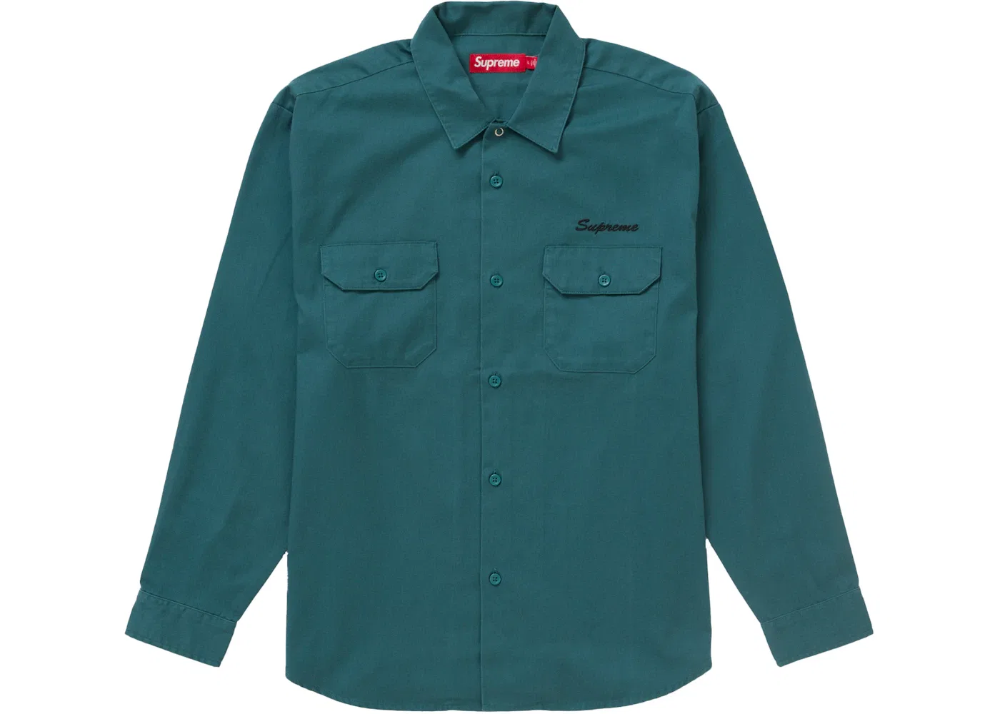 Мужская рубашка с принтом Mister Cartoon Supreme, Work Green