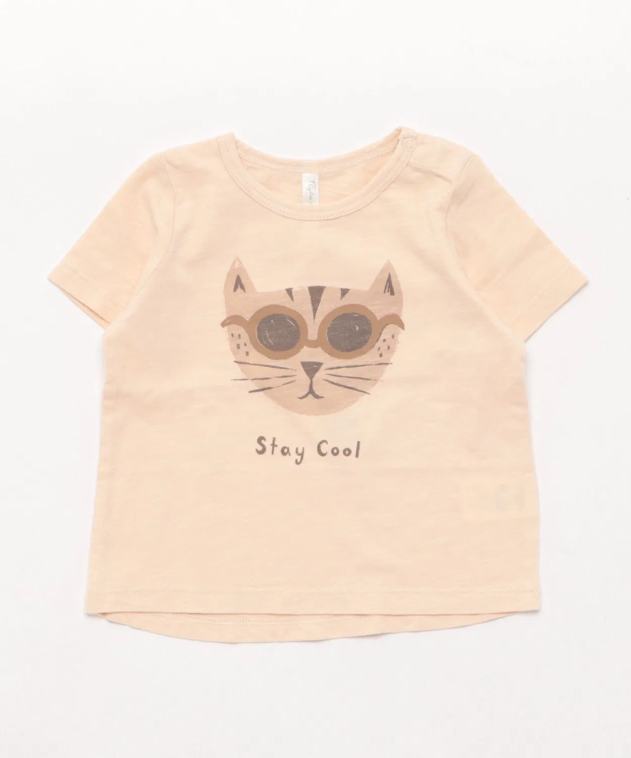 Детская футболка с принтом Stay Cool Rylee + Cru, Beige