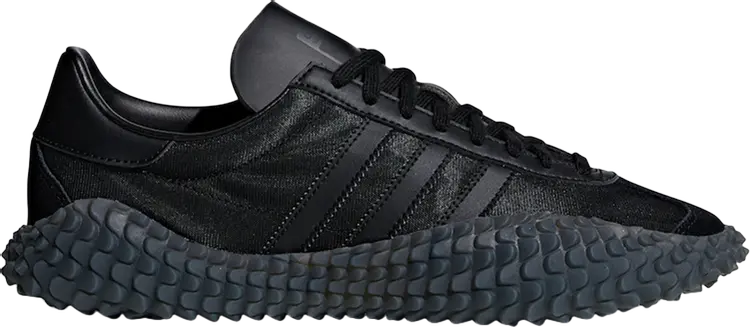 

Кроссовки Adidas Country Kamanda 'Core Black', черный