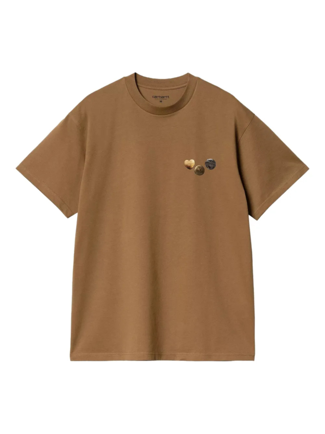 

Футболка с графическим принтом Carhartt WIP, коричневый