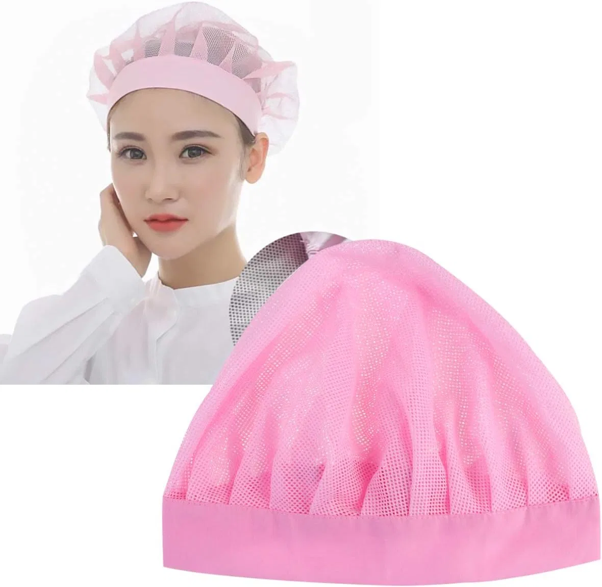 Шапочка для душа сетчатая, SOIMISS, Pink — фото 2
