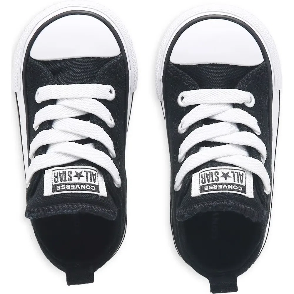 Детские низкие кроссовки Chuck Taylor All Star Madison для малышей Converse, Black/White — фото 4