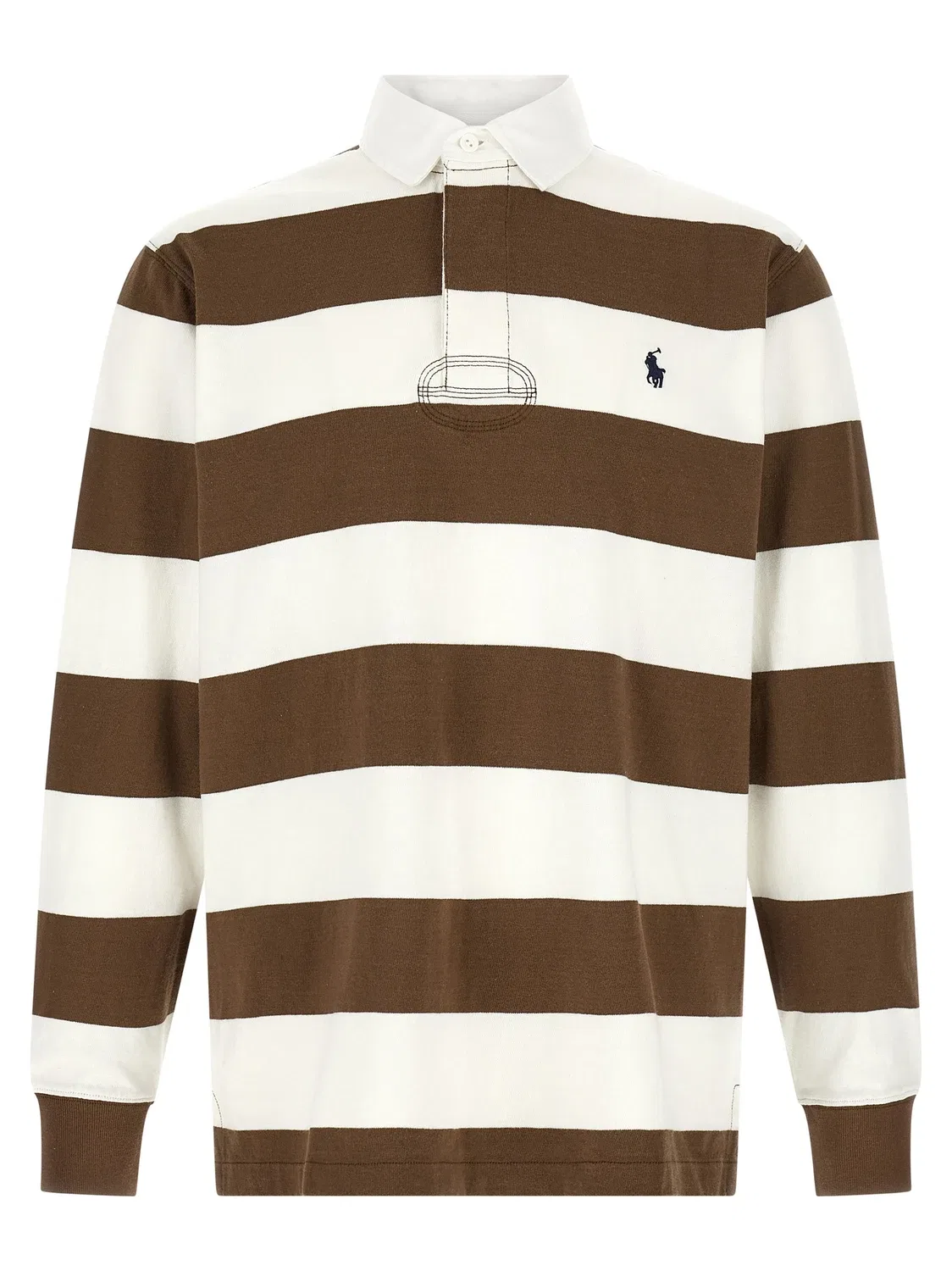 Поло «Культовая рубашка для регби» POLO RALPH LAUREN, коричневый