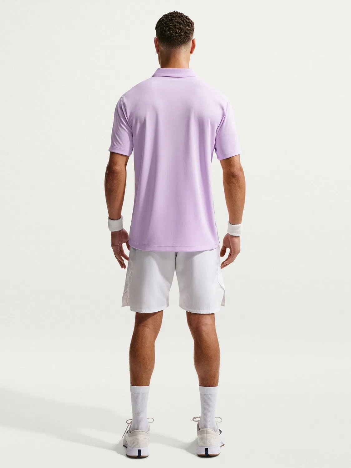 Поло теннисное Nike Court, фиолетовый — фото 2