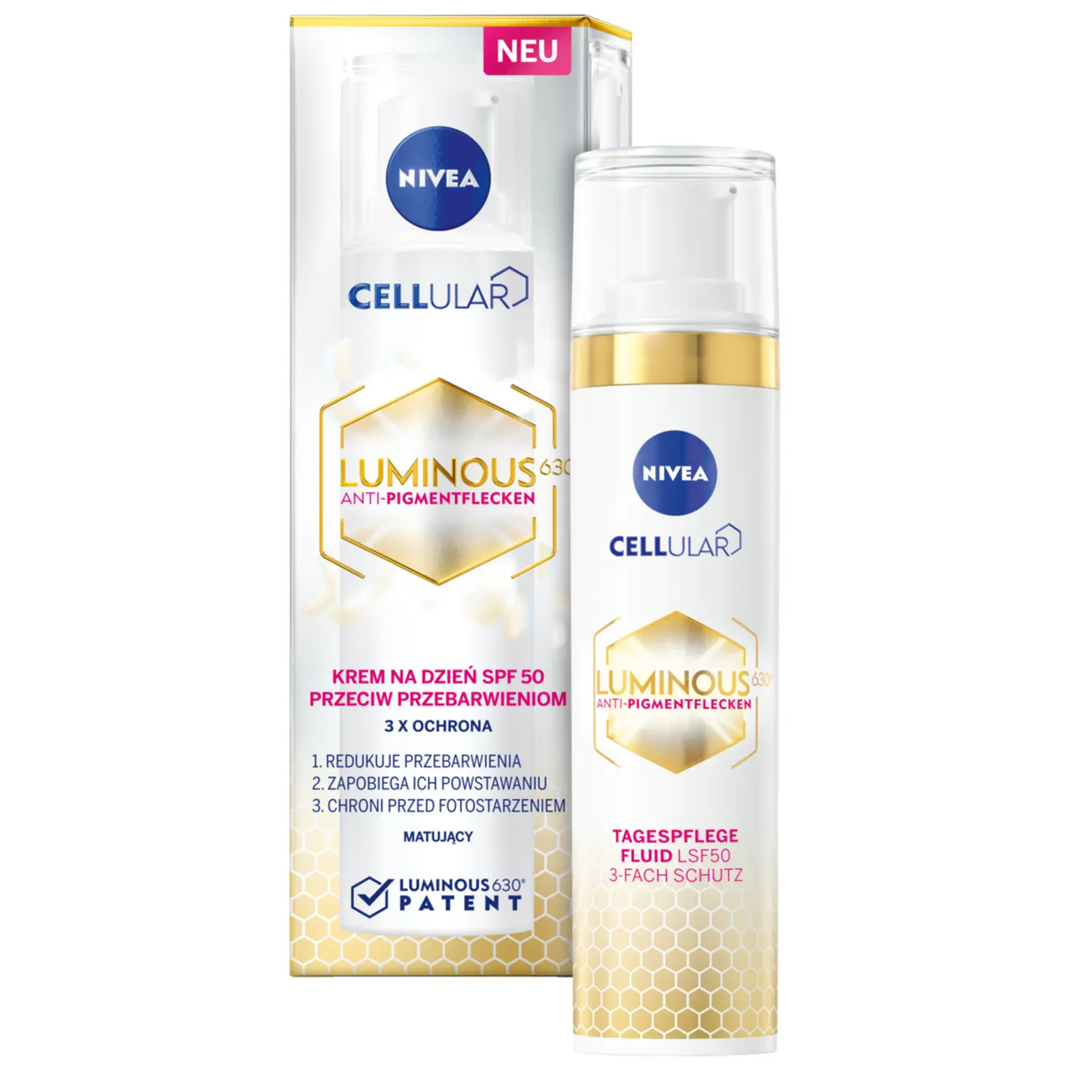 Крем для лица SPF NIVEA Cellular Luminous Дневной против пигментных пятен — фото 2