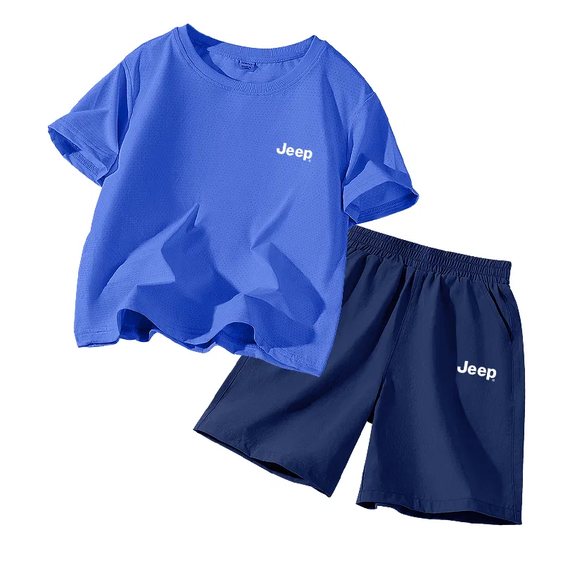 Детский спортивный комплект с логотипом Jeep, Blue/E White Logo Silicone K-Navy Blue/E White Logo K