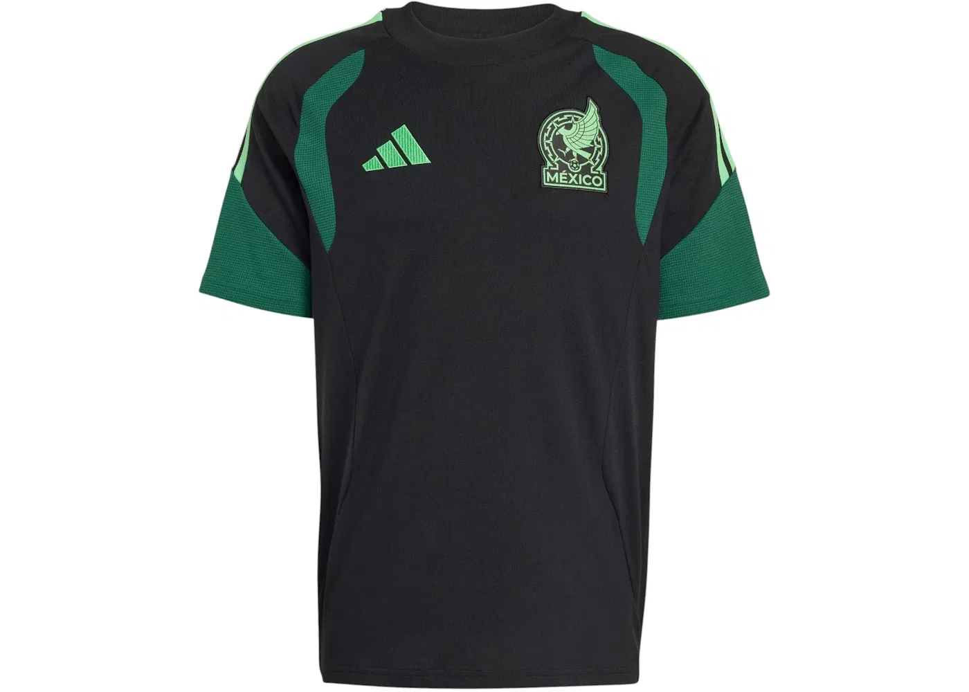 Мужская футболка с принтом Tiro Adidas, Black
