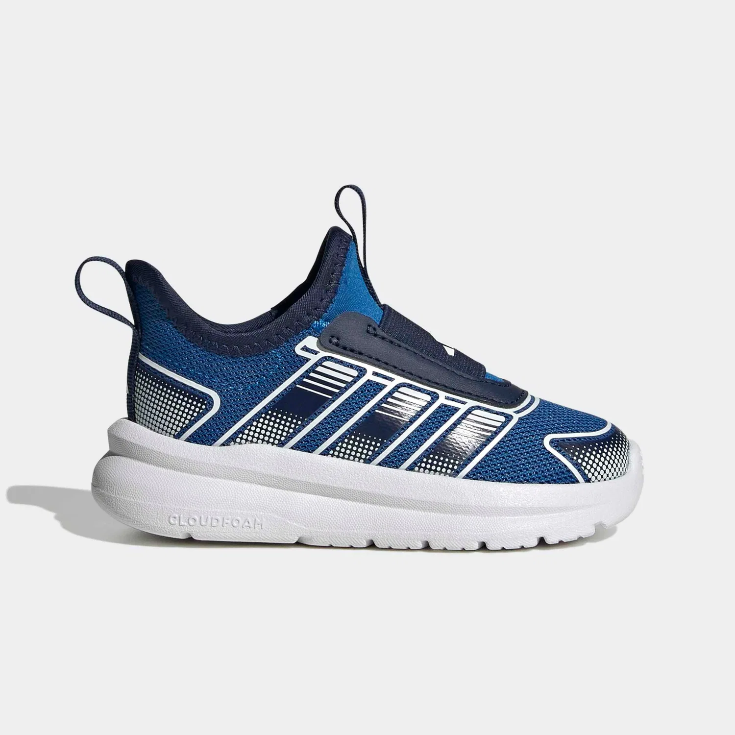 Детские спортивные кроссовки Tensaur Comfort 2.0 AC I Adidas Sportswear, Bright Royal/Dark Blue/Ftwr White — фото 2