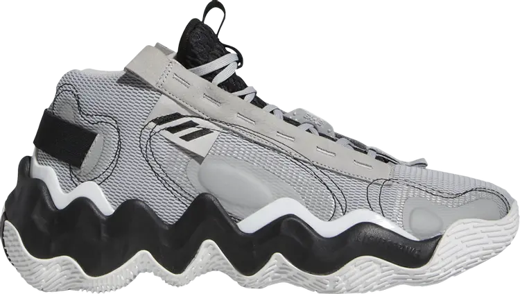 

Кроссовки Adidas Wmns Exhibit B Mid 'Grey Black', серый