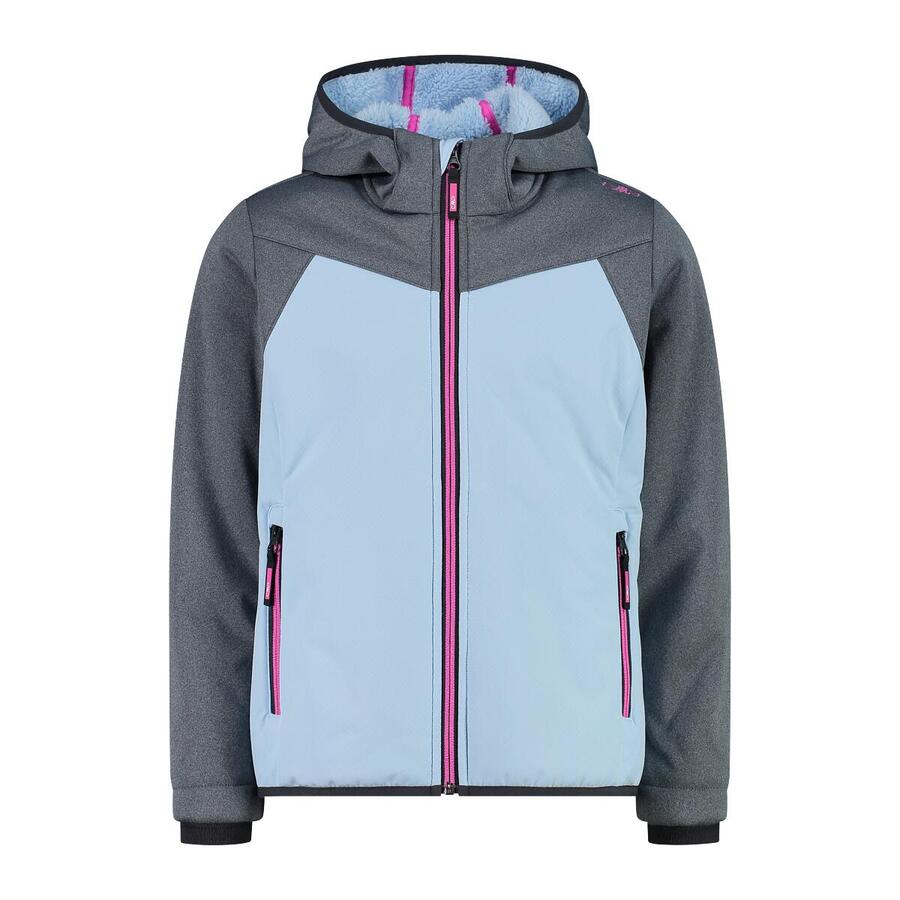 

Куртка софтшелл для девочек CMP KID G JACKET FIX HOOD 34A3495