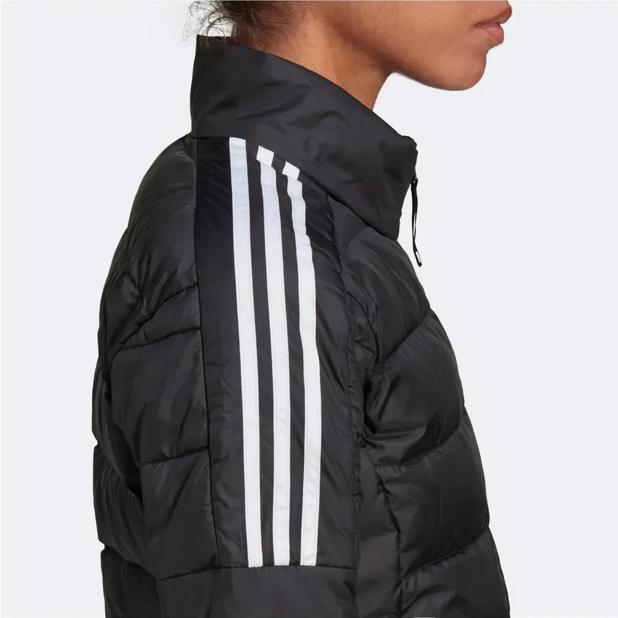 Куртка спортивная с длинным рукавом adidas Essentials Долгополая парка, Черный