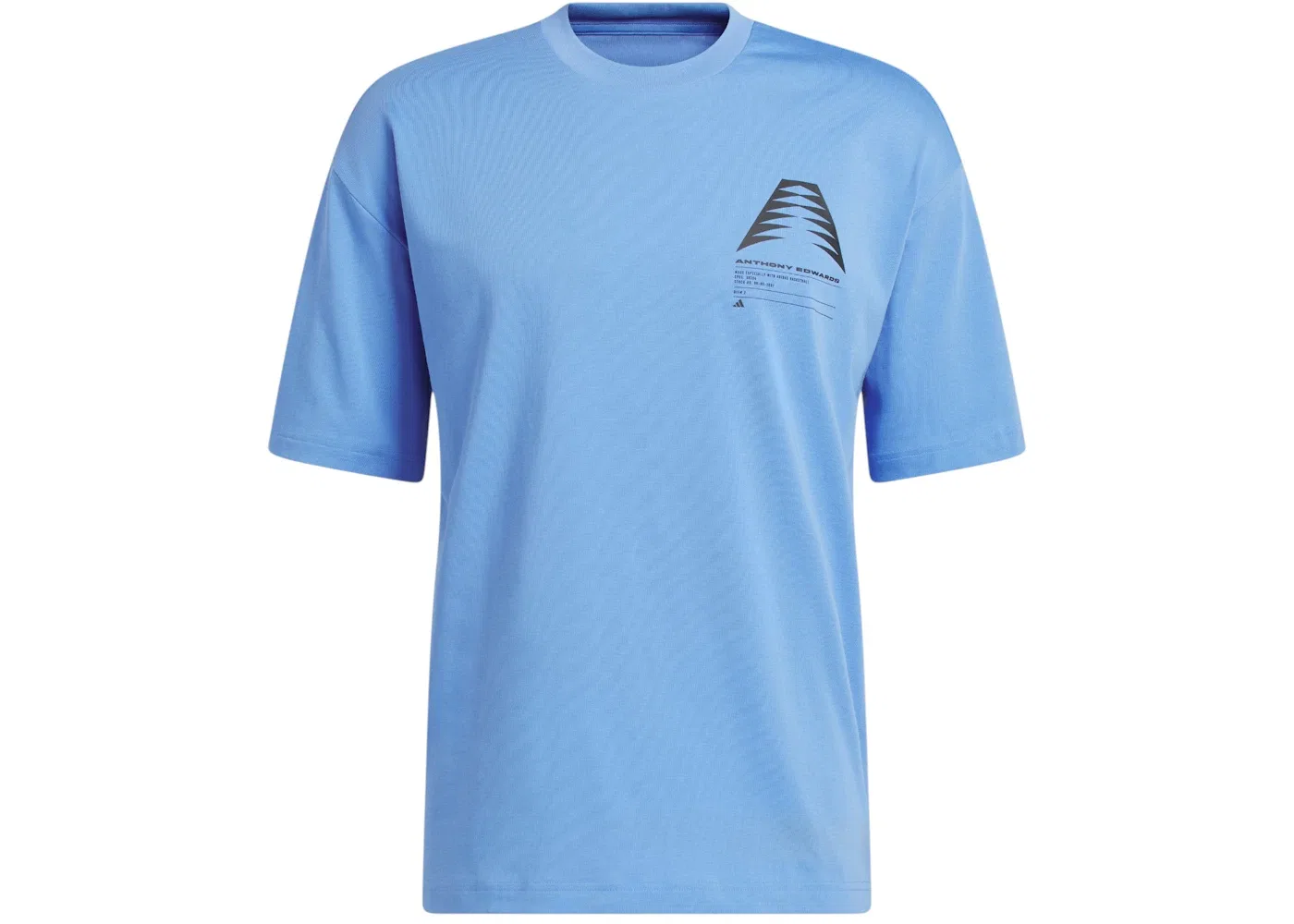 Мужская футболка с принтом Adidas Ae GFX Schematic Adidas, Blue Fusion