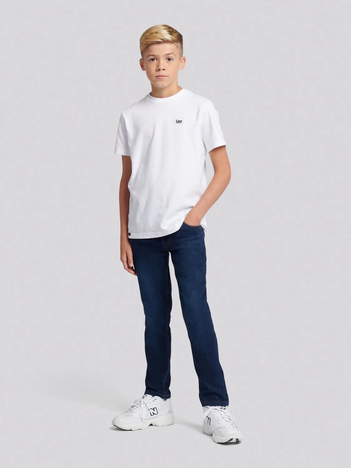 Джинсы slim fit Luke Lee, синие — фото 4