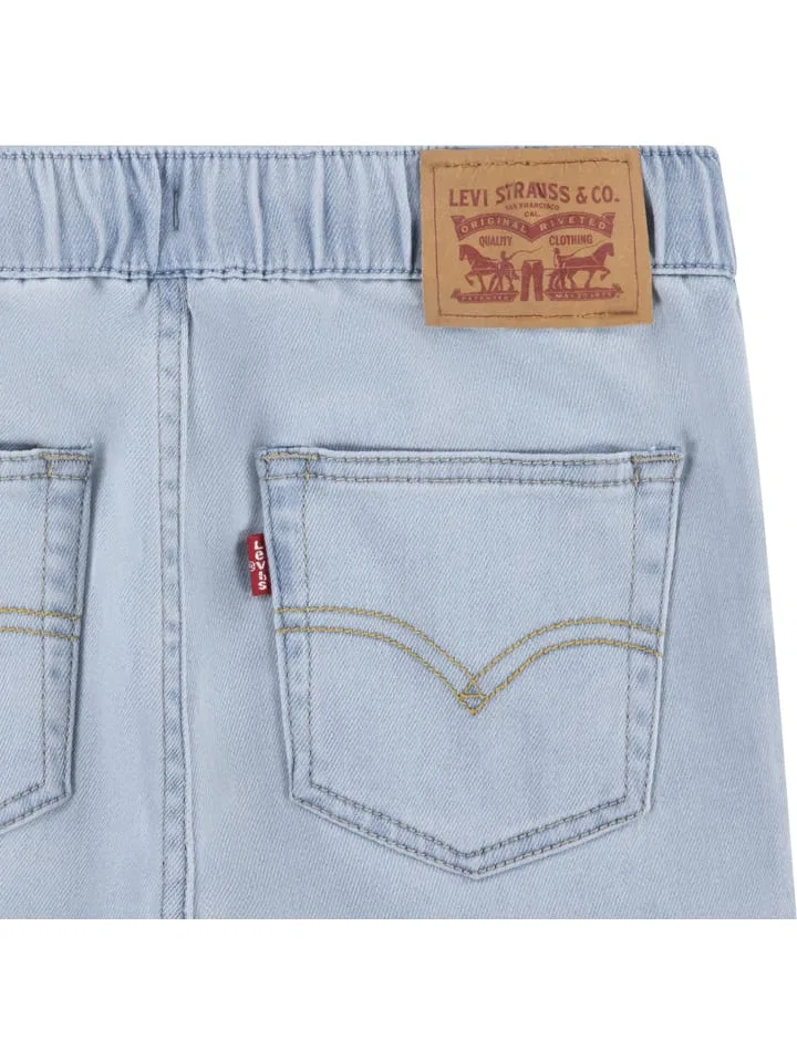 Шорты джинсовые Levi'S Kids, голубой — фото 4