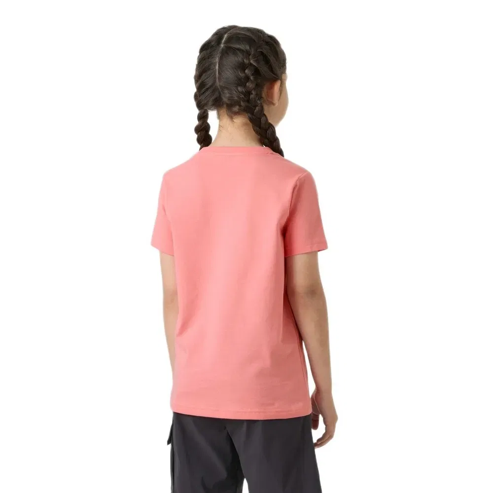 Детская футболка для мальчиков хлопковая Helly hansen, Pink — фото 2