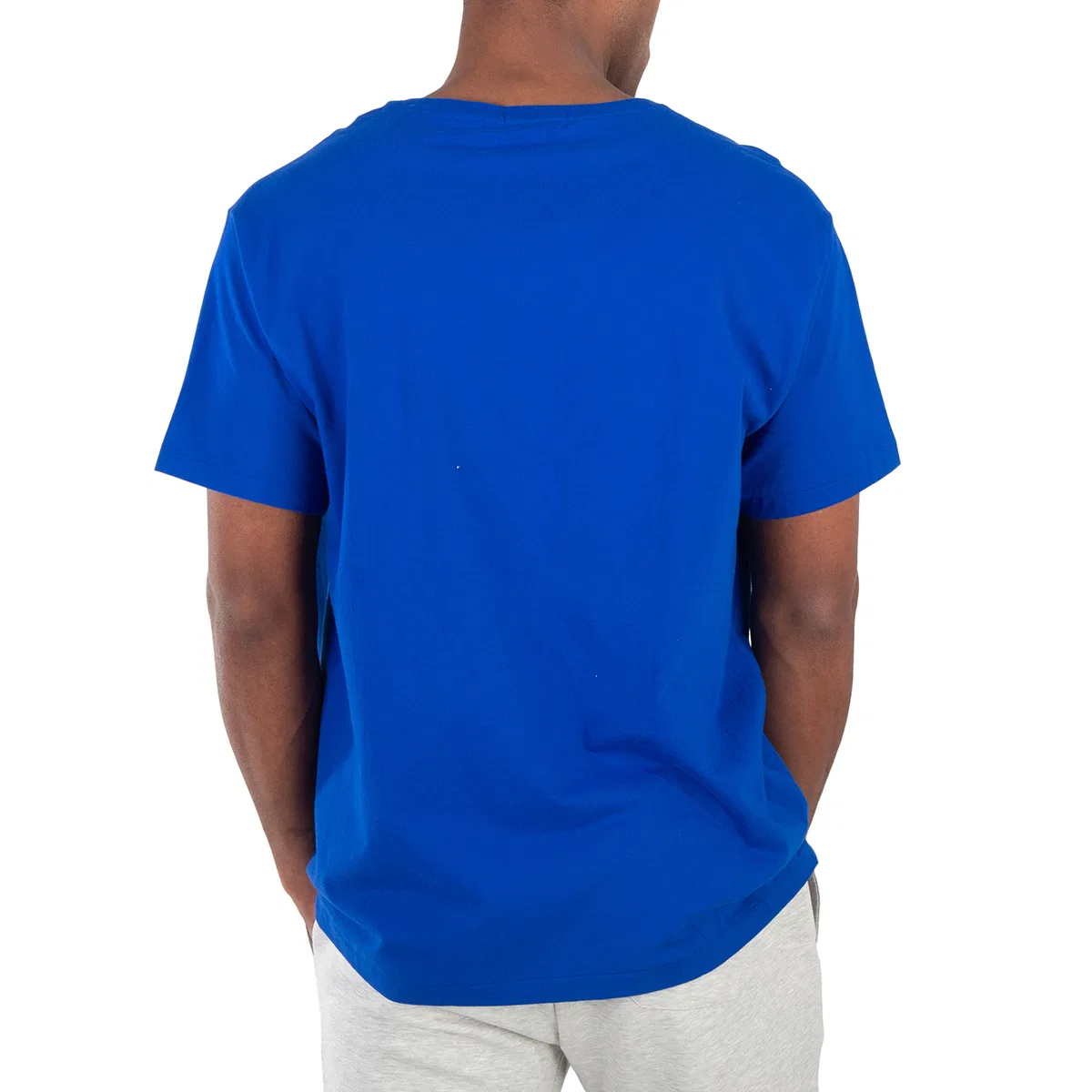 Футболка хлопковая Logo Cotton Jersey Polo Ralph Lauren, Blue — фото 3