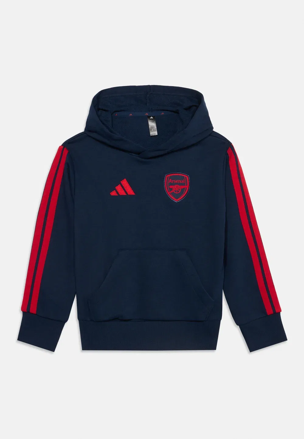 Детская толстовка унисекс с символикой футбольного клуба «Арсенал» - худи Adidas Performance, Collegiate Navy