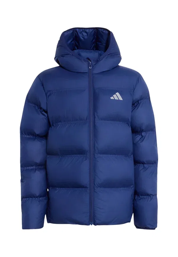 Детская куртка унисекс - зимняя куртка Adidas Performance, темно-синий