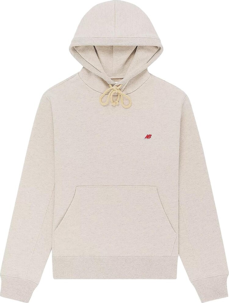 

Худи New Balance MADE In USA Core Hoodie 'Oatmeal Heather', кремовый, Бежевый, Худи New Balance MADE In USA Core Hoodie 'Oatmeal Heather', кремовый