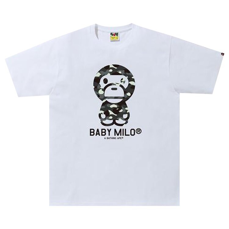 

Футболка BAPE City Camo Baby Milo Tee 'White', белый