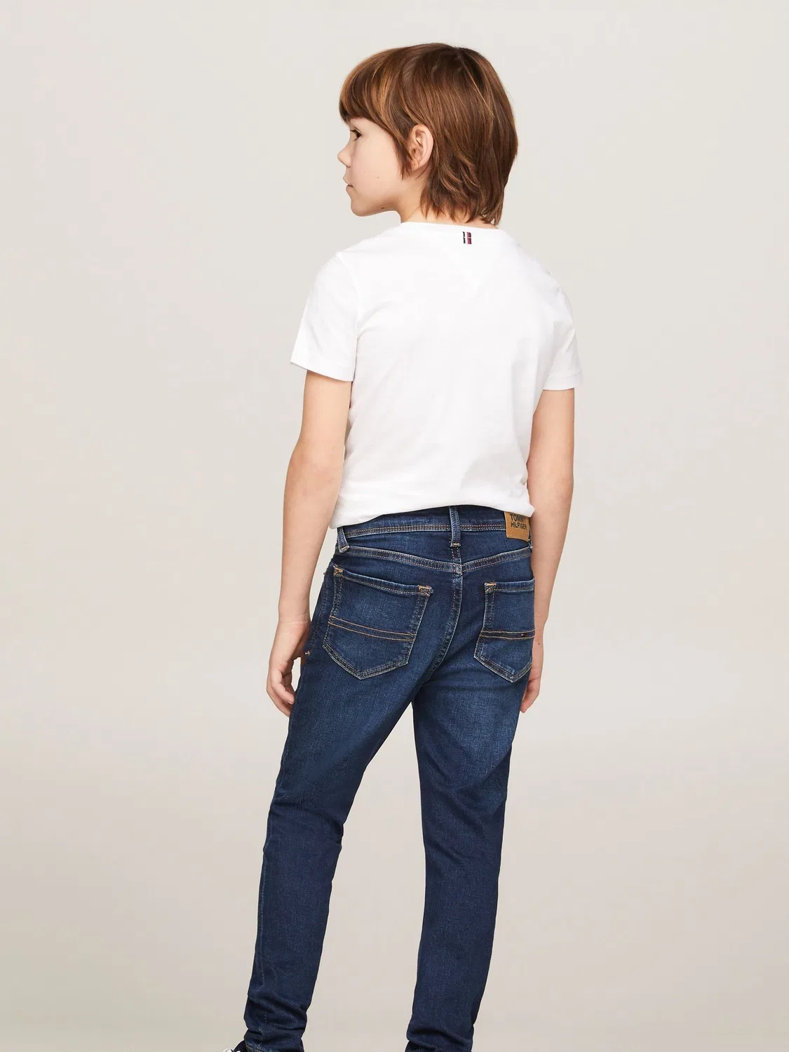 Джинсы скинни, stretch Tommy Hilfiger, синие — фото 2