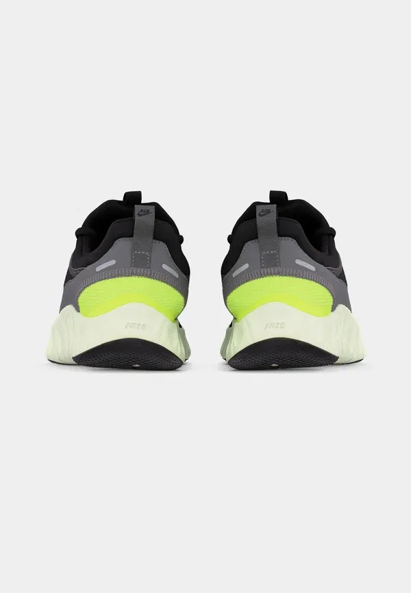 Кроссовки с дышащей сеткой Free Ride Nike Performance, Black/Saffron Quartz/Pencil Point/Volt Ice/Volt Tint, черный — фото 4