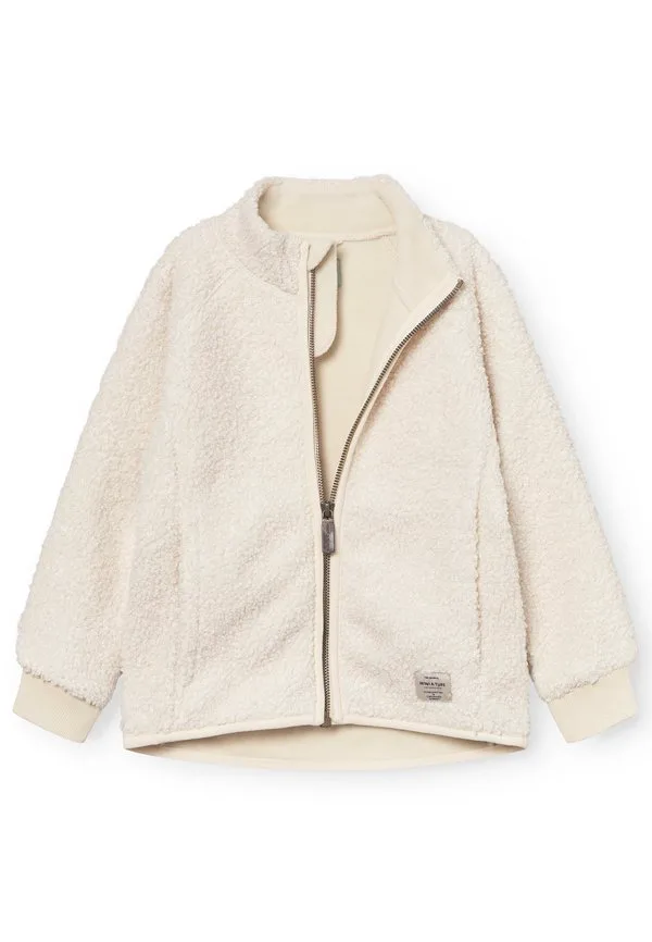 Куртка matcedric из плюшевого флиса, унисекс. Mini A Ture, Angora Cream