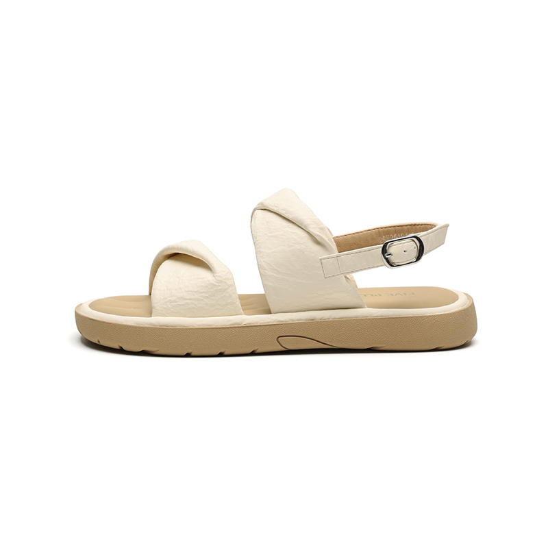 FIVE PLUS Женские сандалии на одной застежке бежевые, цвет Beige