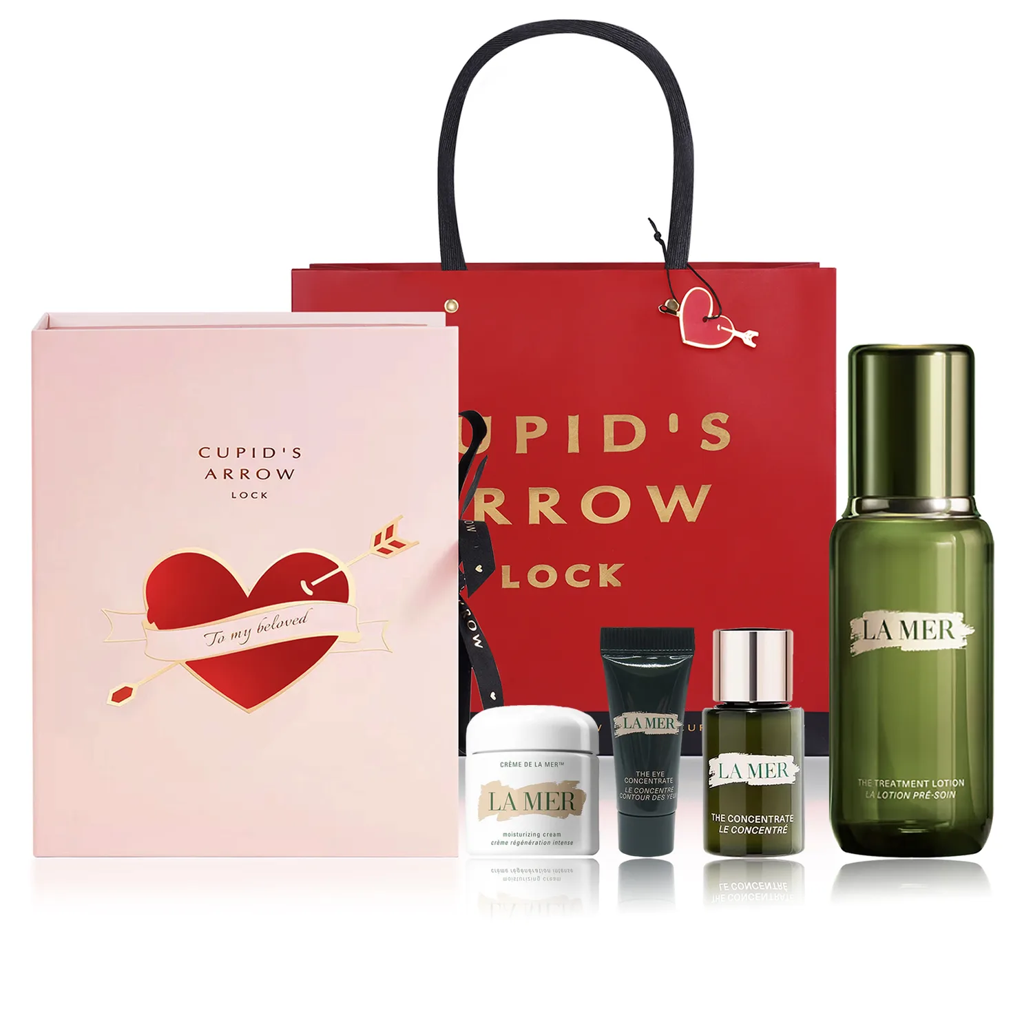 LA MER Набор для ухода за кожей унисекс, Repairing Essence 150ml Four-Piece Set Gift Box