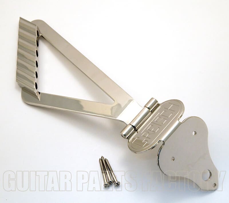 

006-9833-000 G100 Синхроматический струнодержатель Gretsch Nickel Guitar Tailpiece 006-9833-000 G100 Synchromatic Tailpiece Gretsch Nickel Guitar Tailpiece