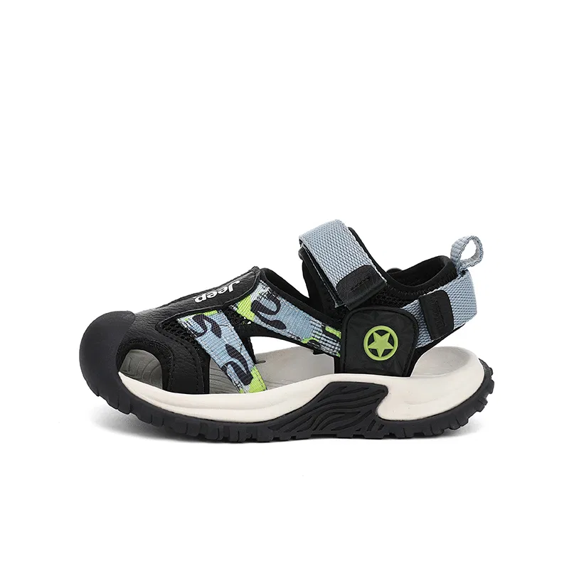 Детские сандалии с закрытым носком Jeep Chifeng 3.0 Low top Sandal Kids', Pink Purple Camo — фото 3