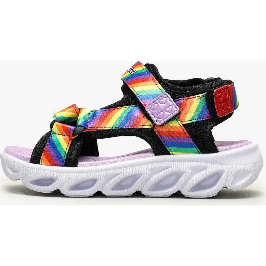 Детские сандалии с подсветкой HYPNO-SPLASH-RAINBOW LIGHTS Skechers, Черный
