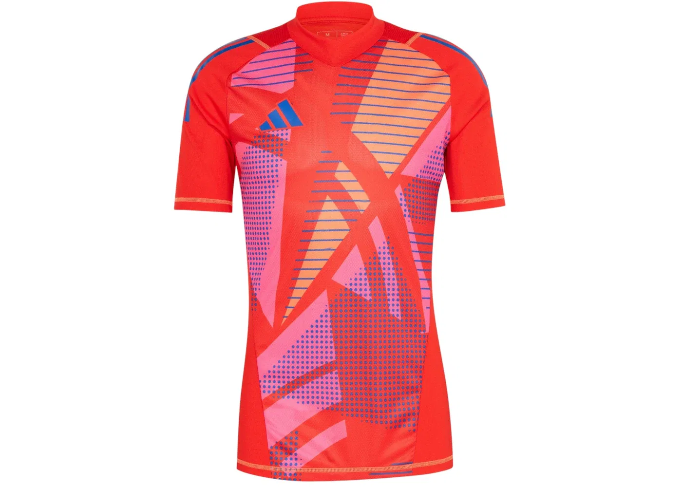 Мужская футболка вратарская с коротким рукавом Tiro 24 Pro Adidas, Red