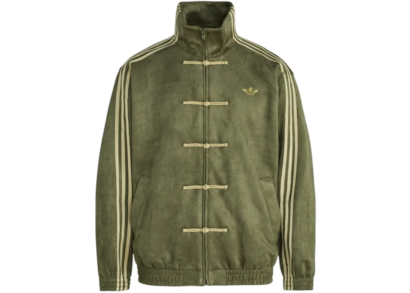 Мужская куртка с принтом Adidas CTT Chinese Track Top 31 Gender Neutral Jacket Asia Sizing Olive, Olive