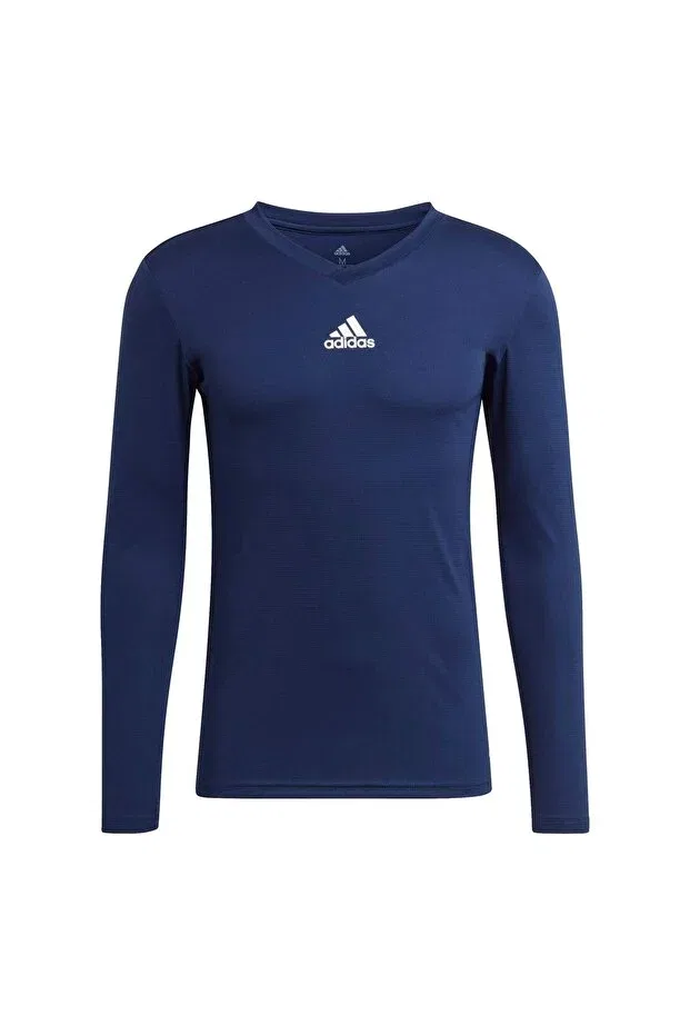 Мужская футболка с длинным рукавом Adidas, Navy Blue — фото 2