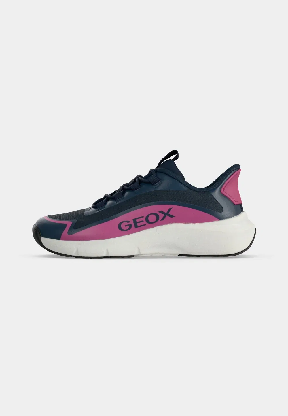 Профессиональные бегуны - кроссовки Geox, Navy/Fuchsia — фото 2