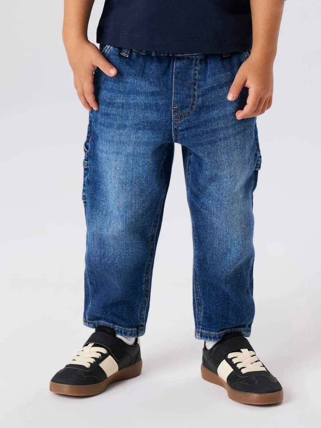 Джинсы темно-синие NMMBEN TAP JEANS CARP 8940-BC Name It, темно-синий — фото 4