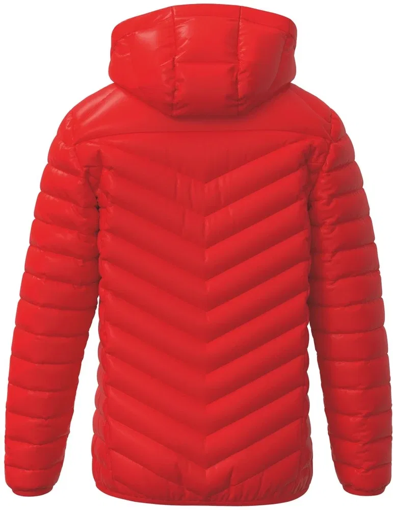 Куртка зимняя детская с капюшоном Cmpt Puffer Jacket Erima, красный — фото 2