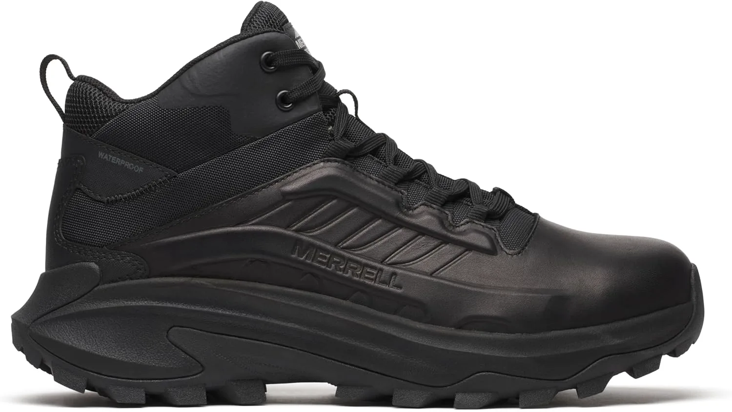 Мужские тактические водонепроницаемые ботинки Merrell Moab Speed 2 Mid, черный — фото 3