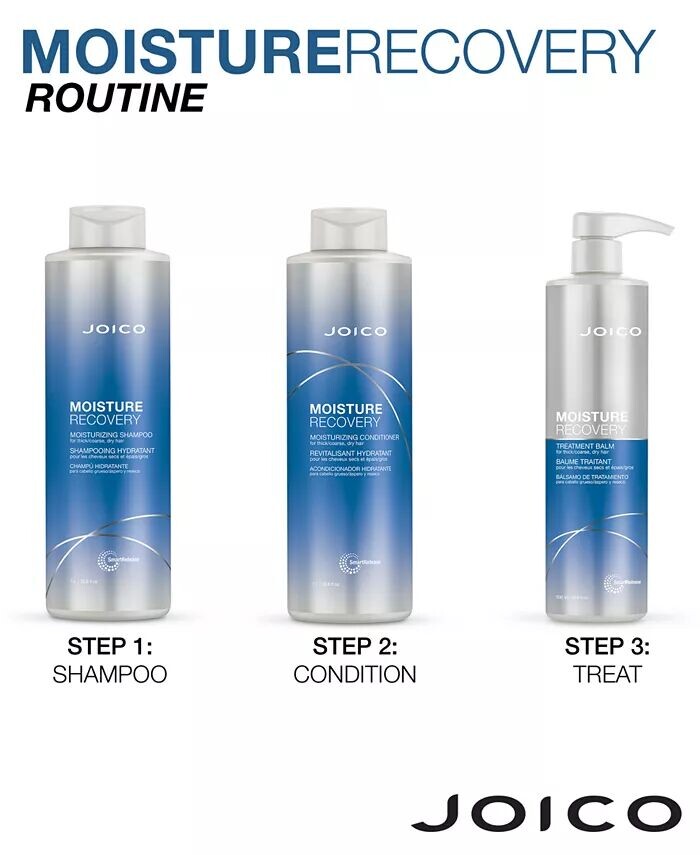 Увлажняющий кондиционер Moisture Recovery для сухих волос, 33,8 унции Joico — фото 4