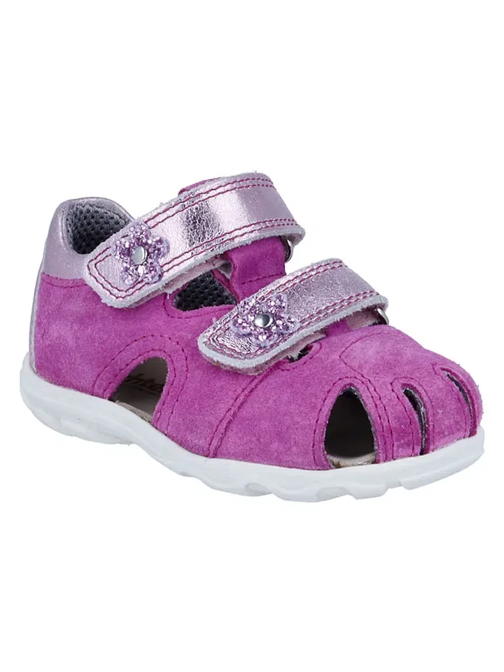 Сандалии кожаные розовые Richter Shoes