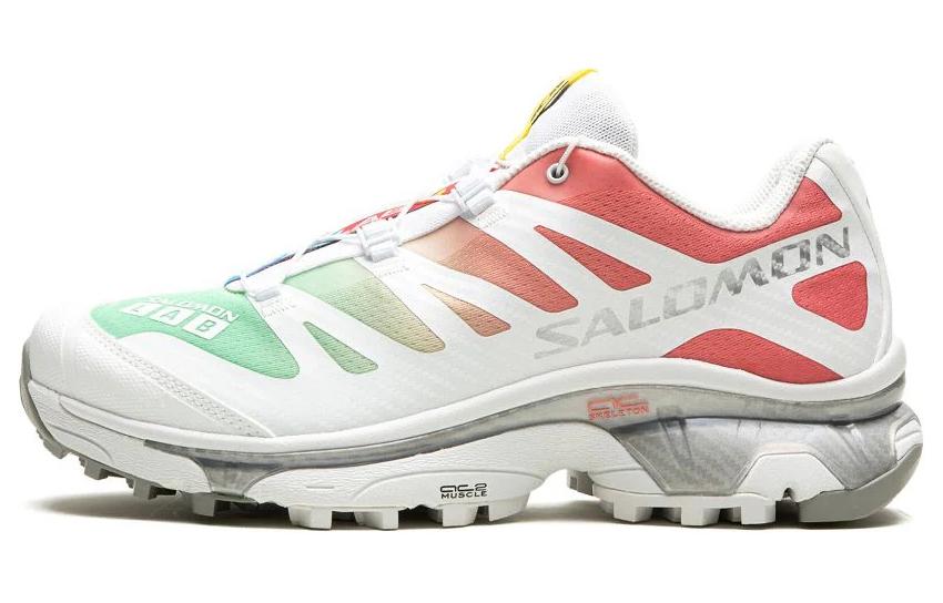 

Футболка XT 4 Green Ash Coral SALOMON, белая красная зеленая