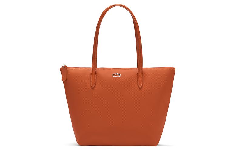 

LACOSTE ПВХ хозяйственная сумка среднего размера ярко-оранжевая, Bright Orange