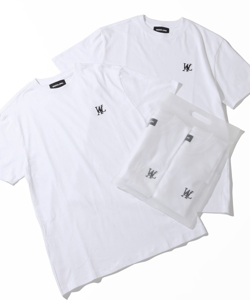 

Футболка, крой оверсайз, бренд WOOALONG, цвет белый